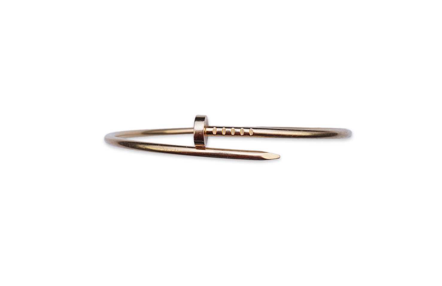 Cartier, a gold bangle, 'Juste un Clou', small model, circa 2021